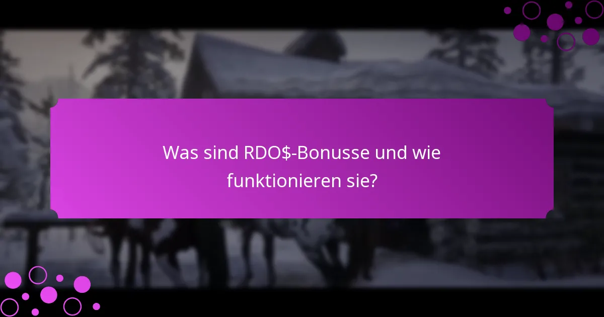Welche monatlichen Veranstaltungen bieten RDO$-Bonusse an?