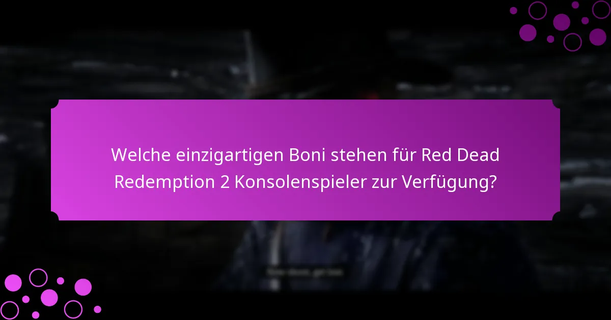 Welche speziellen Gegenstände können durch Aktionen für Red Dead Redemption 2 auf Konsole erhalten werden?