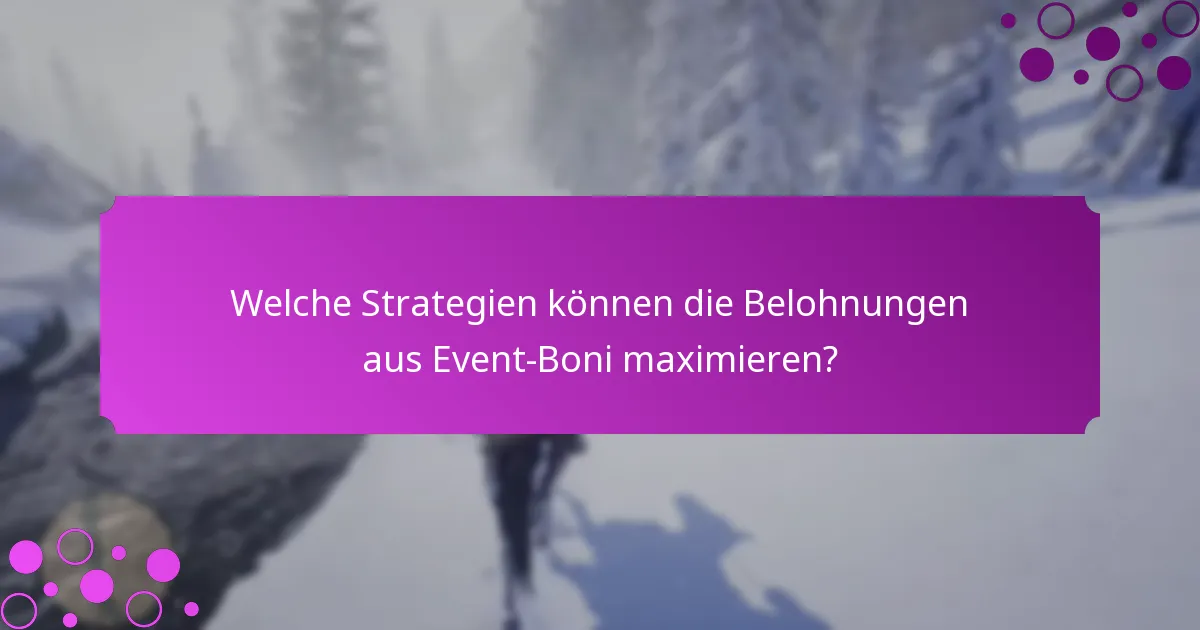 Was sind die Risiken im Zusammenhang mit Event-Boni?